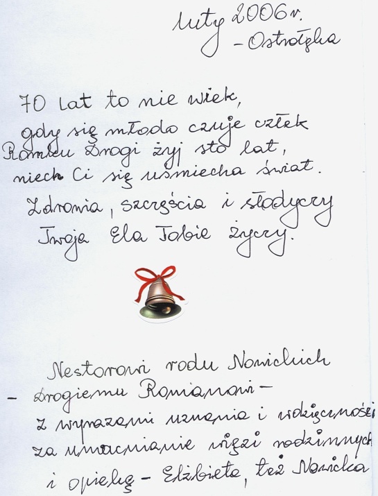 Życzenia od Nowickeij Życzenia od Nowickeij