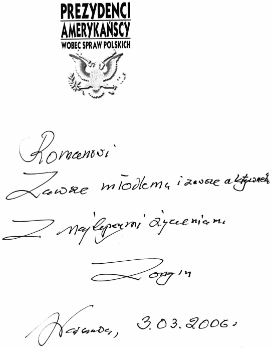 Życzenia od Longina Życzenia od Longina