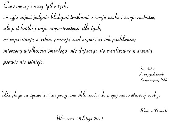 Podziękowanie 2 Podziękowanie 2