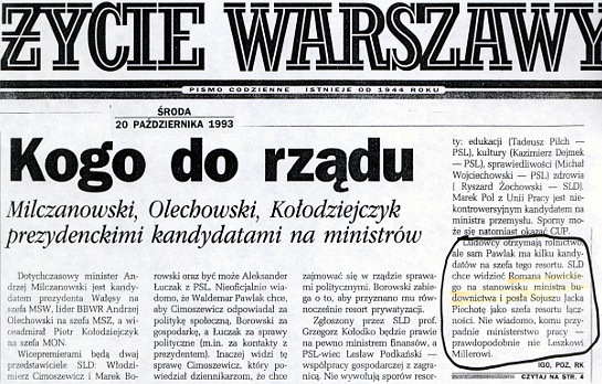 Byłem ministrem 4 Byłem ministrem 4
