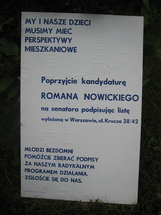 Plakat Wyborczy 3