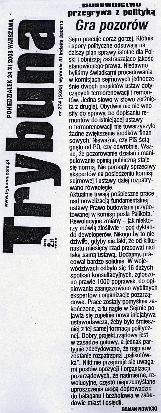 Artyku� z Trybuny- Wandale