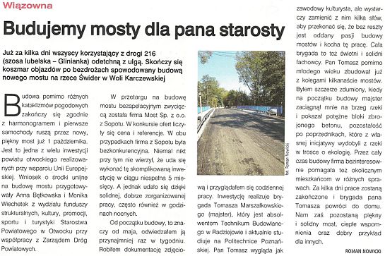 Artyku� Budujemy Mosty