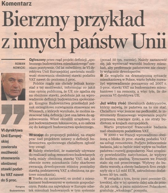 Artyku� z Pulsu Biznesu z 21.03