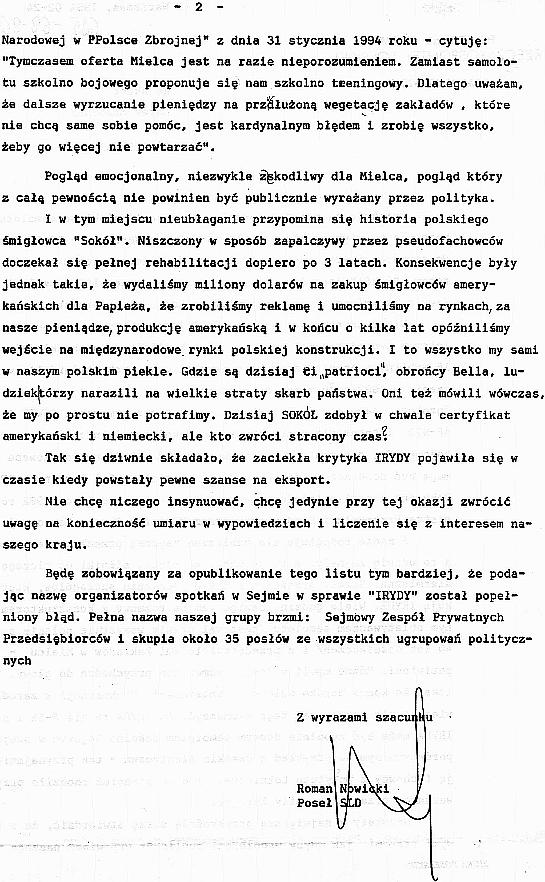Do atyku�u Iryda a Polska 2
