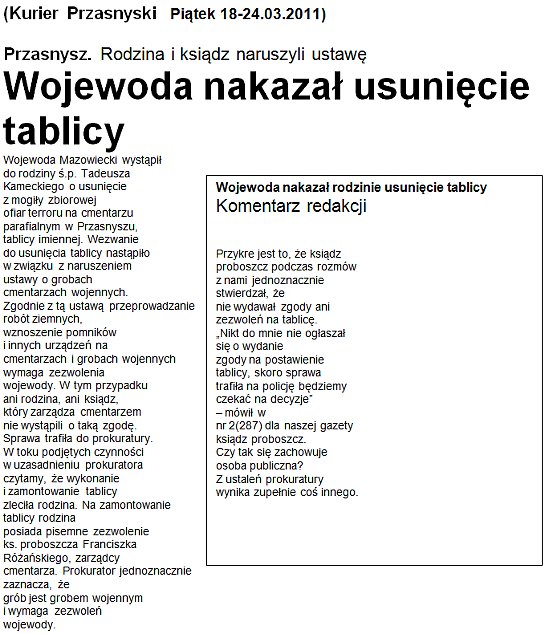 Kurier Przasnyski Kurier Przasnyski