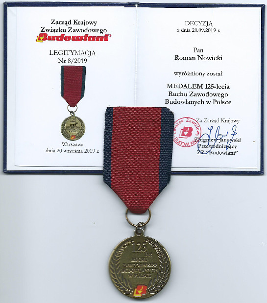 Medal Budowlani Medal Budowlani