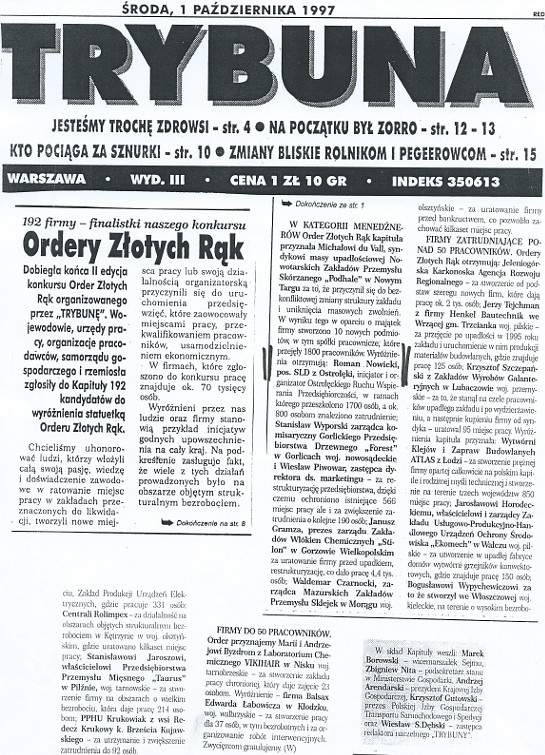 Ordery złotych rąk Ordery złotych rąk