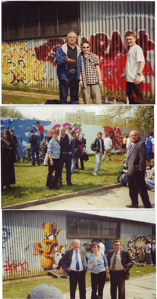Grafiti na murze 1